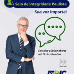 Participe da Consulta Pública sobre o Selo de Integridade Paulista.